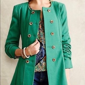 Anthropologie Eleveness Parker Peacoat